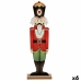 Decoratieve figuren Notenkraker Wit Zwart Rood Groen Hout 10 x 60 x 19 cm (6 Stuks)