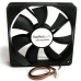 Toiteplokk FAN12025PWM Ventilaator Must