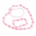 Set Collar y Pulseras Inca    Rosa Infantil