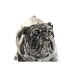 Figurine Décorative Home ESPRIT Argenté Chien Loft 28,5 x 11 x 16 cm