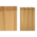 Curtain Home ESPRIT Mustard With tassles 140 x 260 x 260 cm