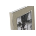 Cornice Portafoto Home ESPRIT Argentato Cristallo polistirene Romantico 20,5 x 1,5 x 25,5 cm