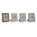 Cornice Portafoto Home ESPRIT Marrone Beige Crema Naturale Cristallo polistirene 26,2 x 1,6 x 31,2 cm