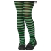 Чорапи за Маскараден Костюми Черен Зелен Раиран