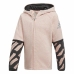 Jas Kinderen Adidas Cover Up Licht Roze