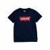 Kinder-T-Shirt met Korte Mouwen Levi's 8E8157 Blauw Marineblauw