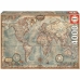 Puzle un domino komplekts Educa 14827 World Map 4000 Daudzums