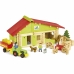 Personaggi d'Azione Jeujura Wooden Farm 140 Pezzi Playset