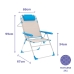 Folding Chair Marbueno Blue Beige 67 x 99 x 66 cm