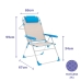 Polstrovaná Skládací židle Marbueno Modrý Béžový 67 x 99 x 66 cm