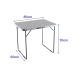 Marbueno Table Pliante Acier D16 Assortie Camping et Plage 80X60X70 cm 10029