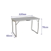 Table Pliable Marbueno Acier D19 Assortie Camping et Plage 120X60X70 cm 10030