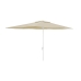 Marbueno Parasol Staal 6 Ribben D200x300 cm Polyester Beige Tuin, Zwembad en Terras 10192