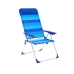 πτυσσόμενη καρέκλα Marbueno Ρίγες Μπλε 69 x 109 x 58 cm