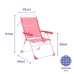 Folding Chair Marbueno Koralli 59 x 97 x 61 cm