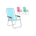 Marbueno Silla Plegable Acero Surtido Playa y Piscina 59X51X83 cm 10355