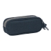 Portatodo Doble Kappa Dark Navy Azul Gris 21 x 6 x 8 cm