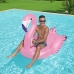 Napihljiv plovec Bestway Roza flamingo 153 x 143 cm