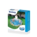 Bestway Piscina Hinchable 3 Aros Transparente Tropical 170x53 cm +6 Años Jardin 51048