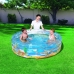 Bestway Aufblasbares Pool 3 Ringe Tropisch Transparent 170x53 cm +6 Jahre Garten 51048