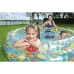 Bestway Aufblasbares Pool 3 Ringe Tropisch Transparent 170x53 cm +6 Jahre Garten 51048