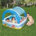 Bestway Piscine Gonflable Enfant avec Toit Détachable 140x140x114 cm +2 Ans Jardin 52192