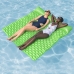 Bestway Colchoneta Inflável Gigante Enrolável Verde 213x170 cm Praia e Piscina 44106