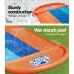 Waterglijbaan Bestway 488 x 207,5 cm Verschuifbaar Triple