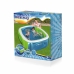 Bestway Piscina Hinchable con Mirillas 168x168x56 cm +6 Años Jardin 51132