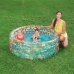 Bestway Piscina dmuchana 3 pierścienie Transparentny Tropikalny 150x53 cm +6 lat Ogrody 51045