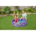 Bestway Opblaasbaar Kinderzwembad 3 Ringen met Ballen 102x25 cm +2 Jaar Binnen en Tuin 52466