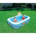 Bestway Piscina Inflável 3 Câmaras Floral 229x152x56 cm +6 Anos Jardim 54120