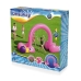 Vattensprinkler och sprutleksak Bestway Plast 340 x 110 x 193 cm Rosa flamingo