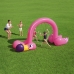 Vattensprinkler och sprutleksak Bestway Plast 340 x 110 x 193 cm Rosa flamingo