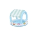 Bestway Piscine Gonflable Enfant Cerceau Glacerie 104x84 cm +2 Ans Jardin 52638