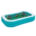 Opblaasbaar Kinderzwembad Bestway 3D Multicolour 262 x 175 x 51 cm 2 personen