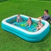 Bestway Aufblasbares Pool 2 Kammern 3D Meeresboden mit Zubehör 262x175x51 cm +3 Jahre Garten 54177