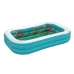 Bestway Aufblasbares Pool 2 Kammern 3D Meeresboden mit Zubehör 262x175x51 cm +3 Jahre Garten 54177