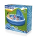 Bestway Piscina Hinchable 2 Camaras Parasol 241x241x140 cm +6 Años Jardin 54337