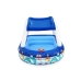 Bestway Opblaasbaar Kinderzwembad Afneembaar Dak Boot met Stuurwiel 213x155x132 cm +3 Jaar Tuin 54370