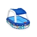 Bestway Opblaasbaar Kinderzwembad Afneembaar Dak Boot met Stuurwiel 213x155x132 cm +3 Jaar Tuin 54370