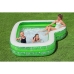 Inflatable Paddling Pool for Children Bestway Green Multicolour 231 x 231 x 51 cm