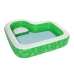 Bestway Piscina Hinchable 2 Camaras Tropical 231x231x51 cm +6 Años Jardin 54336