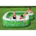 Bestway Aufblasbarer Pool 2 Kammern Tropical 231x231x51 cm +6 Jahre Garten 54336