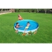 Bestway Piscina Rígida Infantil PVC Dinossauros 244x46 cm +3 Anos Jardim 55001