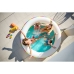 Dětský bazének Bestway Duhová 206 x 206 x 51 cm