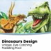 Bestway Hård Barnpool PVC Dinosaurier 183x38 cm +2 År Trädgård 55022