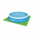 Bestway Suelo Piscina Foam Verde 9 Piezas 78x78 cm Jardin 58636