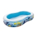 Bestway Piscine Gonflable 2 Chambres Fond Marin 262x157x46 cm +3 Ans Jardin 54118