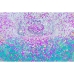 Uppblåsbar fåtölj Bestway Multicolour 114 x 112 x 66 cm Glitter